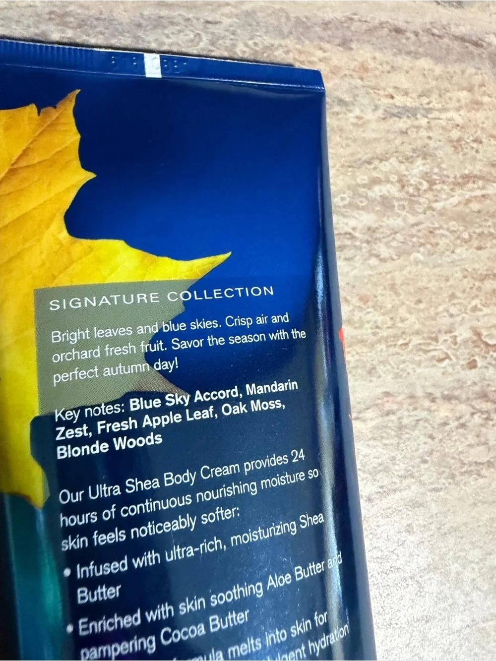 Bath & Body Works Discontinued Orchard Leaves & Blue Sky Ultra Shea Body Cream